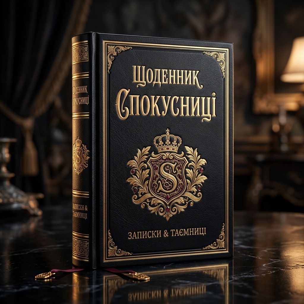 Щоденник Спокусниці — 3D Книга